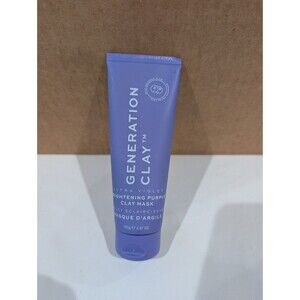 Generation Clay Ultra Violet Brightening Purple Clay Mask 3.97oz New/Sealed